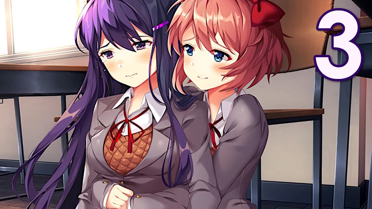 Now it YOUR Turn Doki Doki Literature Club, four school girl anime