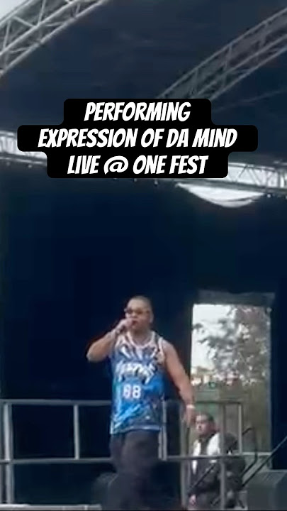#shorts 🔥 🎤 LivePerformance of Expression Of Da Mind @OneFest #dagrimmone #hiphop #performinglive