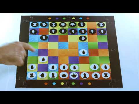 'Colour Chess Lure' Board Game 