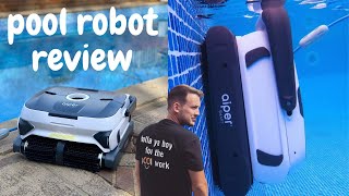 Aiper smart robotic pool cleaner review