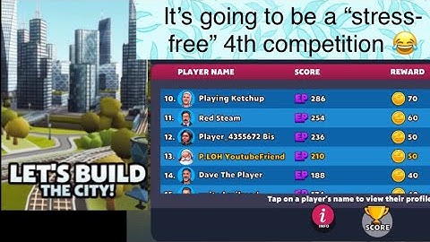 TrainStation 2 🚆#760: Build The City 🏙 Event - “Stress-Free” 4th competition 😂