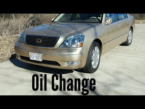 How to Change the Oil on a 2001-06 Lexus LS430