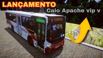 LANÇAMENTO CAIO APACHE VIP V PADRÃO CASCATINHA DO OA3D NO MAPA MORRO ALTO PROTON BUS G29
