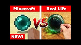 MINECRAFT ENDER PEARL IN REAL LIFE! Minecraft vs Real Life animation