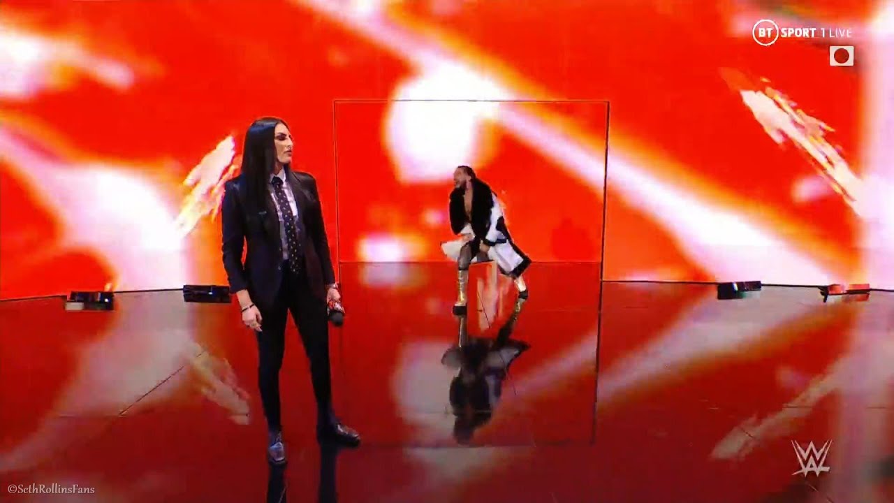 Seth Rollins Entrance on Monday Night Raw November 15 2021