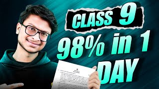 Eat and digest 98% in CLASS 9th in 1 DAY🔥