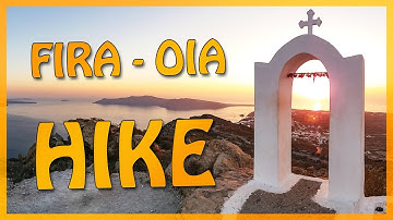 De MUST DO WANDELING op Santorini [Fira naar Oia]