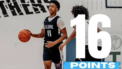 Julian Greer Scores 16pts in the Texas Jamboree sh...