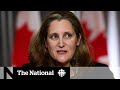 Chrystia Freeland on supporting Canadians and the economy