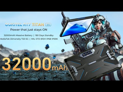 Test Oukitel RT7 Titan : cette tablette remporte le défi de la robustesse -  ZDNet