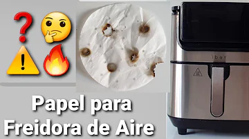 ¿Se puede poner papel de cocina en una freidora de aire?