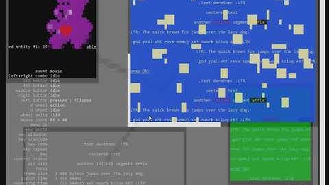 Enhanced Text-based UI navigation, multiple objects at 60 fps