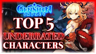 Top Five Most Underrated Characters In Genshin Impact