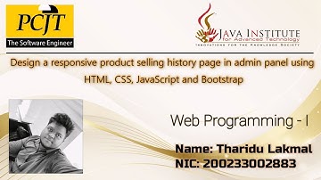Design a responsive product selling history page in admin panel (Task 49)