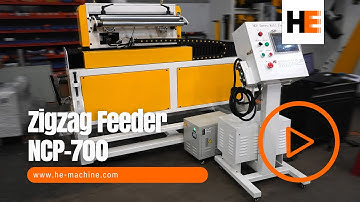 Boost Your Production Line with HE-MACHINE’s Zigzag Feeder NCP-700 High-Speed Feeding Machine