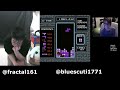 Fractal161 reacts to blue scuti tetris killscreen full reaction