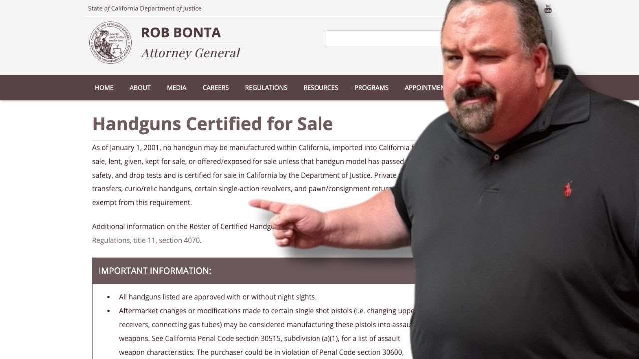 Police Department Handgun Roster Example The Unintended Consequences of the California