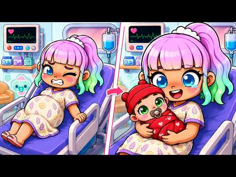 MY BABY WAS BORN AND LIZ PANICKED! - Avatar World Stories