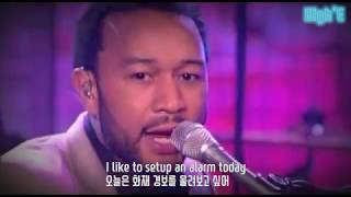 [한글 자막] 존 레전드 John Legend 의 P.D.A(We Just Don't Care) KOREAN SUB / ENGLISH SUB 라이브 무대!