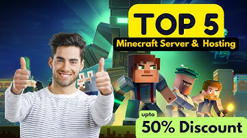 Best 5 minecraft server hosting 2025 | Top 5 minecraft server 2025 | Save 50% #minecrafthosting