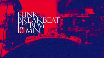 Free Drum Loops - Funk Breakbeat 124 BPM 10 min - Download