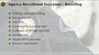CPS HR Series Webinar: Strategies to Address Current Trends in Law Enforcement Recruitment