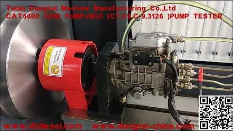 VP37 PUMP TESTING  CR825