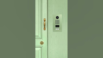 IP Video Intercoms with over 50 finishes & colors #intercom #smartphone #doorbell #smarthome #design