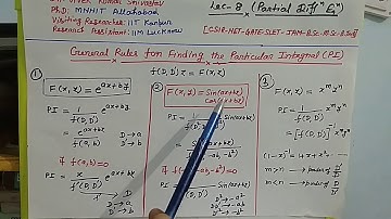 Lec-8|PDE|Higher order linear Homogeneous PDE with constant Coefficients|CSIR GATE M.Sc B.Sc B.Tech