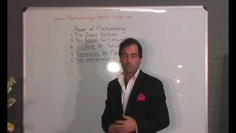 Tip 6 of 12: Make the Right First Impression Networking