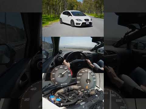 500 HP Seat Leon Cupra Mk2 HUGE TURBO / Brutal 100-200 km/h Acceleration / Tuned 2.0 TSI