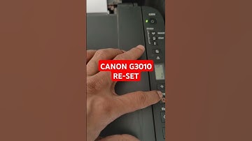 How to Reset Canon Printer By manual process G3010 27 OCTOBER 2024