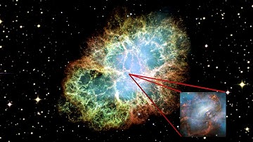 Classroom Aid - Supernova Remnant Crab Nebula Pulsar