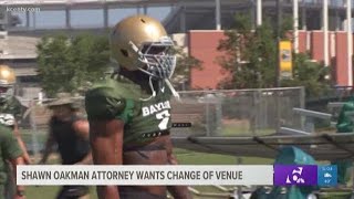 Shawn Oakman's attorney files change of venue motion