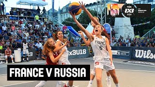 France v Russia - Semi Final - Women’s Full Game - FIBA 3x3 U18 Europe Cup 2018