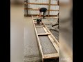 Homemade 20ft wide Gas Powered Concrete Screed