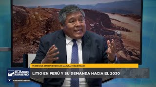 Litio en Perú y su demanda hacia el 2030