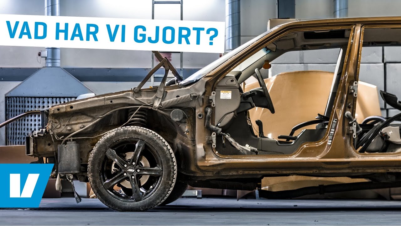 Projekt V70XC Sandsten - Isärtagning och Lack! - Del 1 🤩