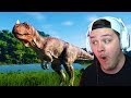 BRO WE JUST FREAKING CREATED A DINOSAUR! | Jurassic World Evolution