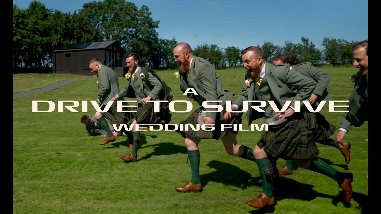 An F1 Drive To Survive Themed Wedding Film - Roodlea Barn, Scotland