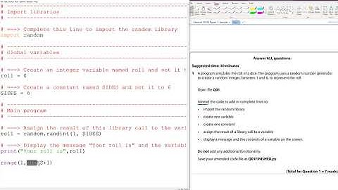Pearson Edexcel GCSE Computer Science Sample Paper 2 Walkthrough