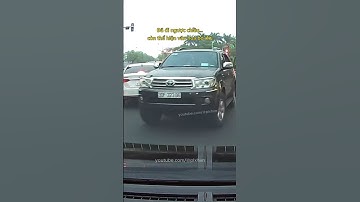 Đã đi ngược chiều còn thể hiện văn hoá bố đời #giaothong #vanhoagiaothong #tinhhuonggiaothong