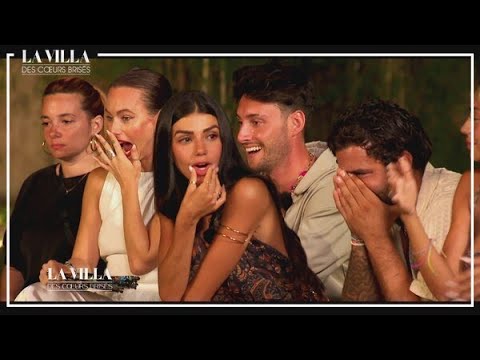 Louana reacts to the first temptation night footage... | La Villa des Cœurs Brisés | Season 9