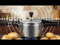 Cooker Whistle Sound of 8 Potatoes 