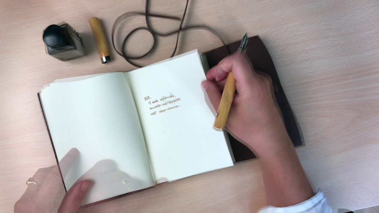 Fountain pen friendly paper_2 YouTube