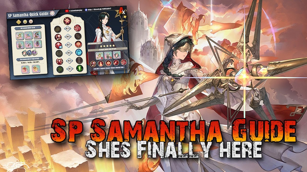 SP Samantha Build Guide - EVERYTHING you need to know! [Sword of Convallaria]