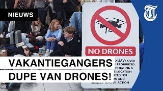 Drones saboteren luchthaven: zo groot is de chaos