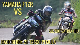 Download lagu YAMAHA F1ZR VS SUZUKI SATRIA HIU RACE BEBEK 2T 125 STD PEMULA KEJURNAS MOTOPRIX SEMARANG 2022
