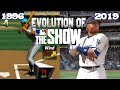 Graphical Evolution of MLB/MLB: The Show (1996-2019)