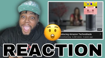 Joey Reacting To Introducing Amazon Technoblade | HOW CAN I GET ONE OF THESE?